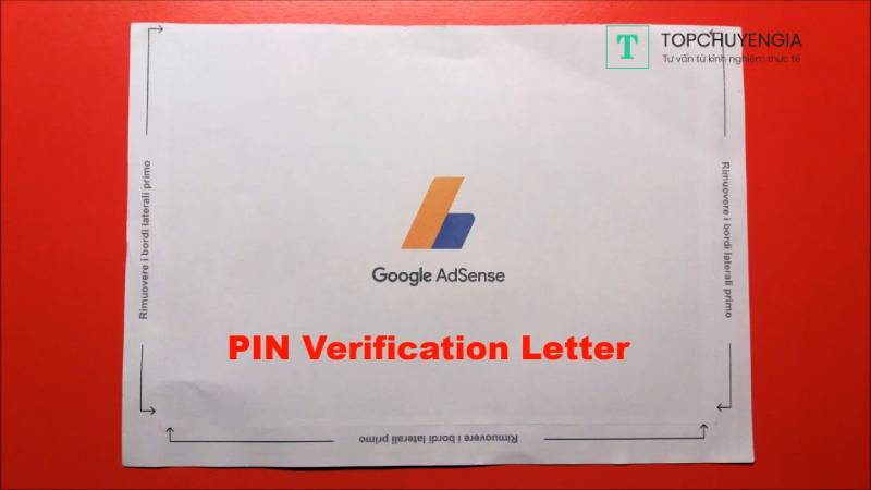 không nhận được mã pin Google Adsense